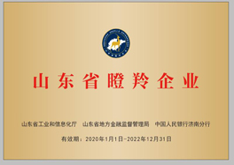 山东省瞪羚企业