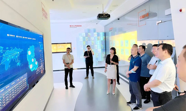 中国石油集团渤海钻探工程有限公司领导一行莅临捷瑞数字