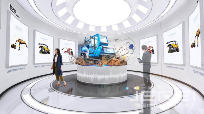 数字展厅：启航未来展示新篇章