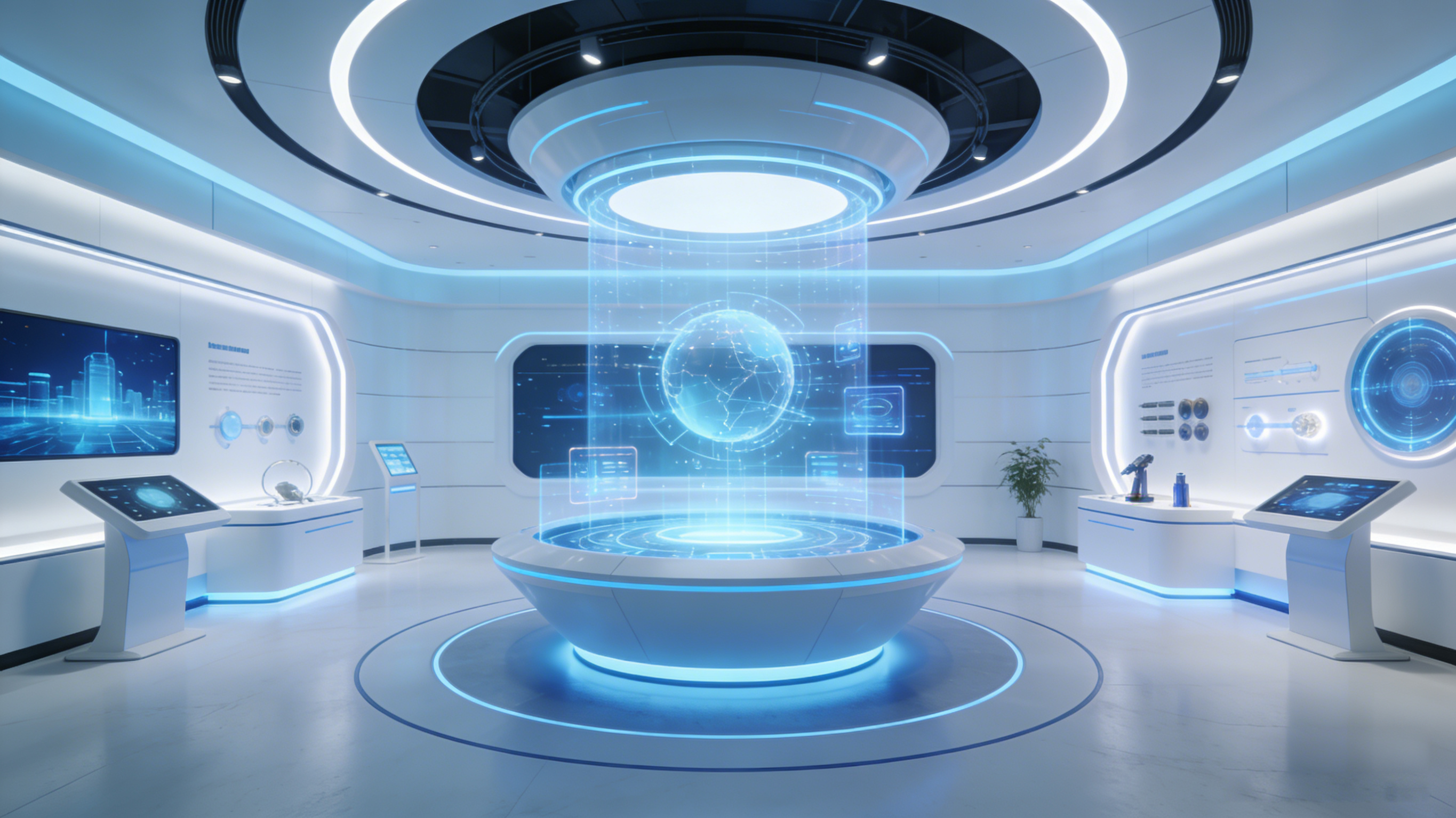 探索与未来，未来展厅科技