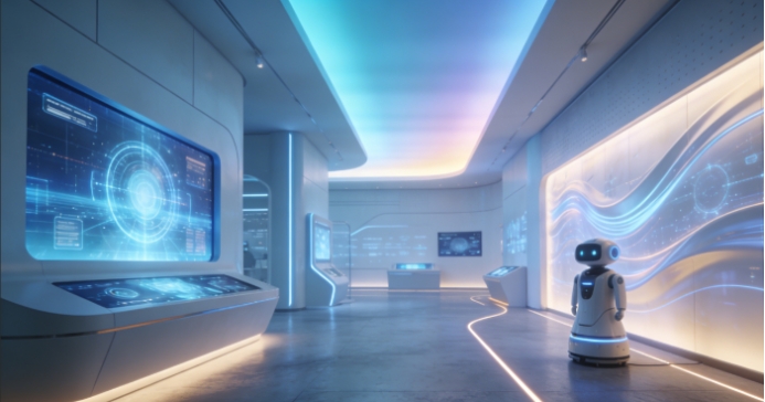 智联沉浸视界：智能展厅的全流程科技焕新