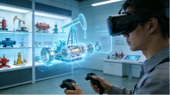 油气开采虚拟仿真实训中心推动油气装备VR培训创新